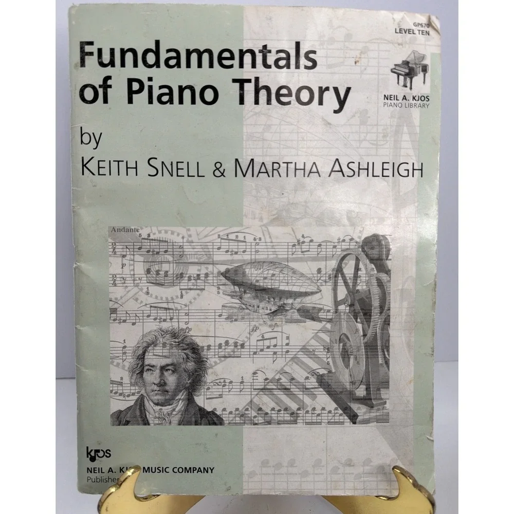 GP670 - Fundamentals of Piano Theory - Level 10 (Neil A. Kjos Piano Library)